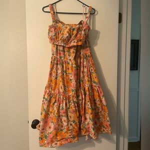 Crop top & maxi skirt set